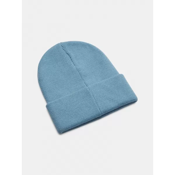  Pánská čepice UNDER ARMOUR HALFTIME BEANIE 1373155-418 MODRÁ 