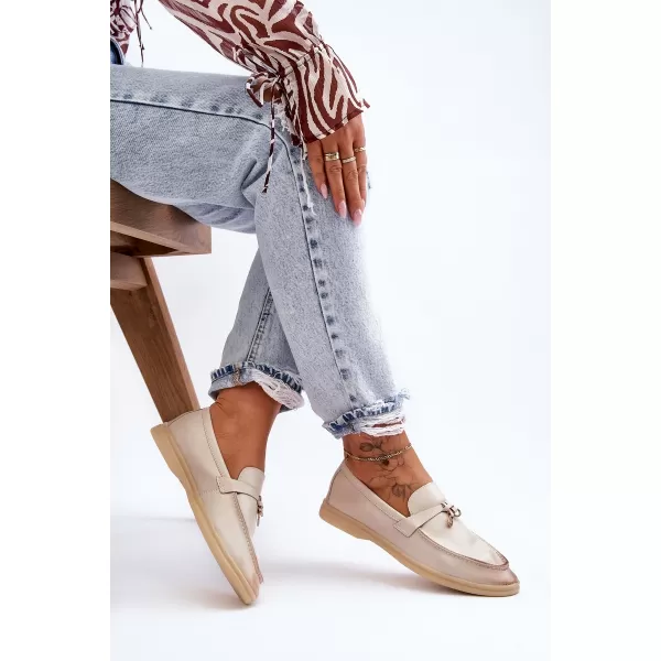  Dámské mokasíny BOTO CORTEZ 26651 BEIGE 