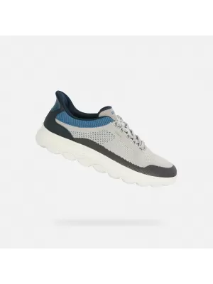 Pánské tenisky GEOX SPHERICA PLUS FAST IN G014664 ŠEDÁ