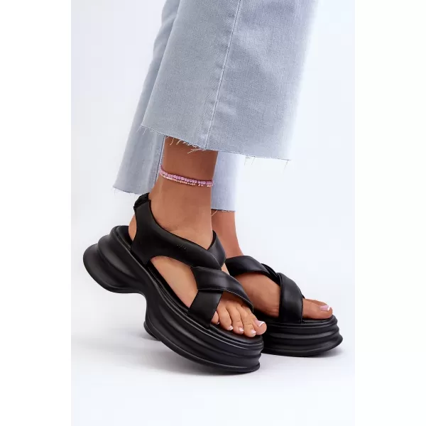  Dámské sandály ZAZOO 2743 BLACK 