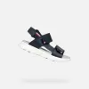 Chlapecké sandály GEOX SANDAL AIRADYUM J55F1B0009BC0735 TMAVĚ MODRÁ