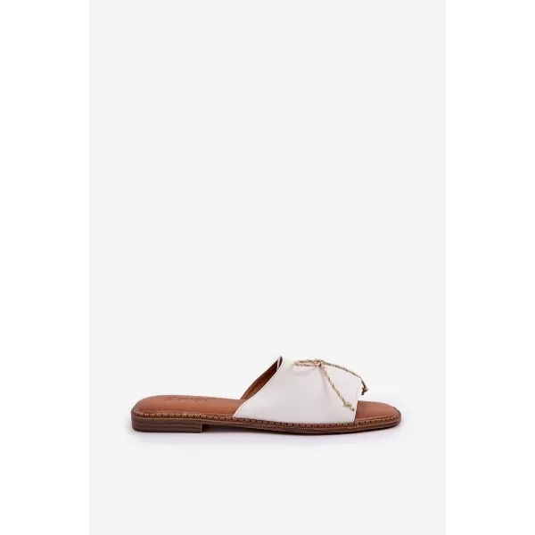  Dámské pantofle BOTO DEONELIS 35630 WHITE 