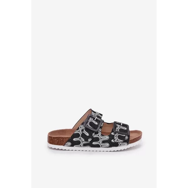  Dámské pantofle S.BARSKI RB51-006 BLACK 