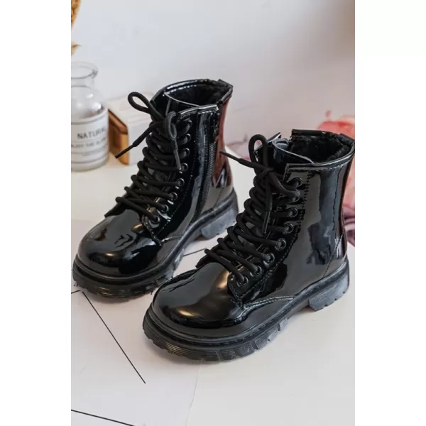  Dětské boty BOTO TIBBIE 27992 BLACK 