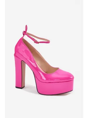 Dámské lodičky na podpatku BOTO NIANKA 37819 FUCHSIA