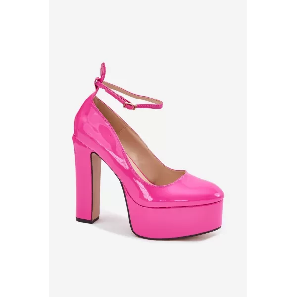  Dámské lodičky na podpatku BOTO NIANKA 37819 FUCHSIA 