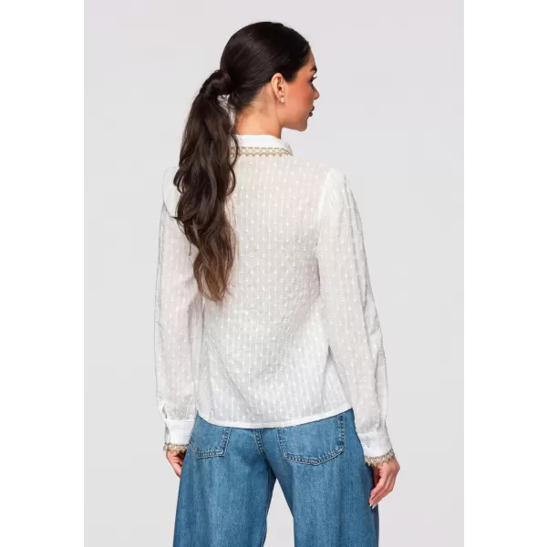  Dámská košile LARICA OW-SH-E0021 WHITE 