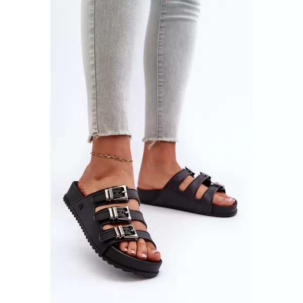  Dámské pantofle ZAXY JJ285058 BLACK 