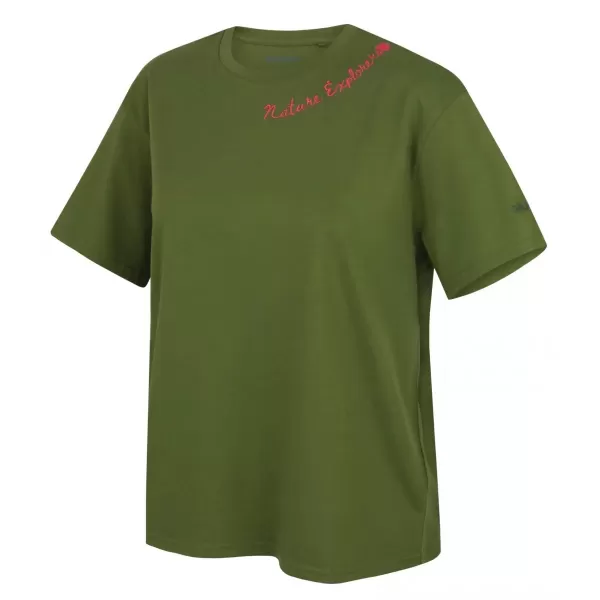  Dámské triko HUSKY TEE NATURE L GREEN 