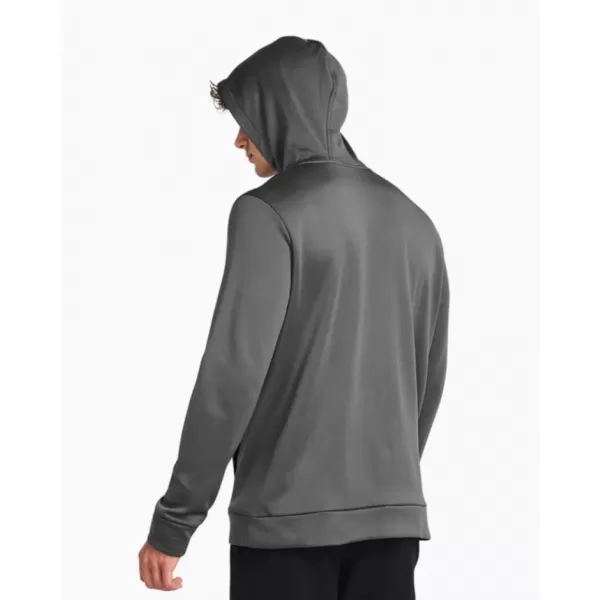  Pánská mikina UNDER ARMOUR ARMOUR FLEECE FZ HOODIE 1373357-025 ŠEDÁ 
