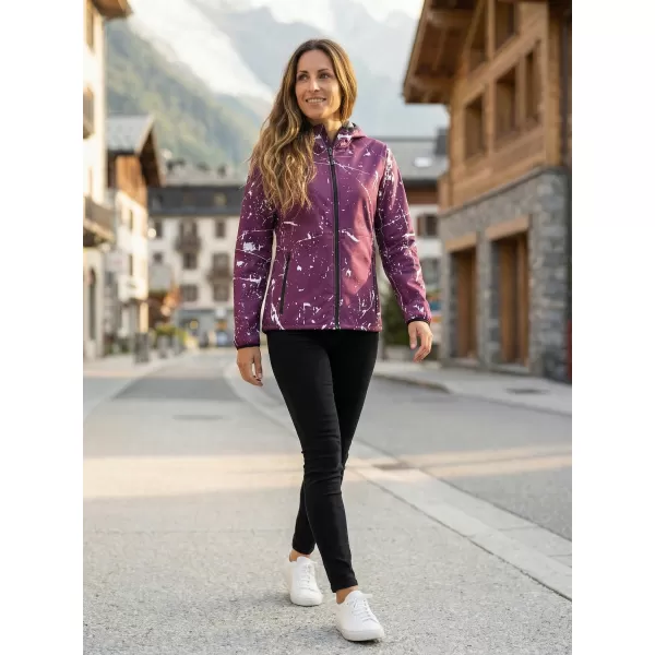  Dámská softshellová bunda premium ALTISPORT VOJ/ALW034JACK01 FUCHSIOVÁ 