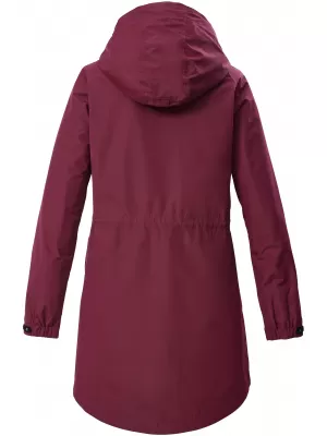 Dámská parka KILLTEC KOS 35 43936-499 VÍNOVÁ