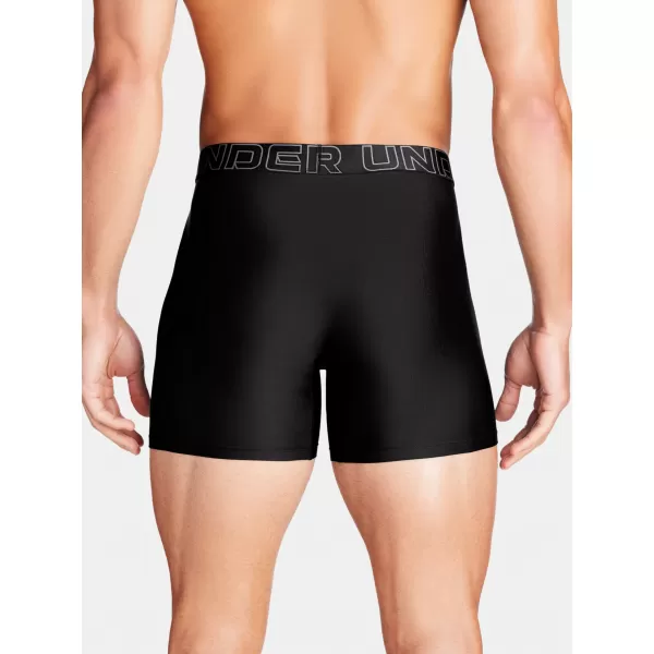  Pánské boxerky UNDER ARMOUR M UA PERF TECH 6IN (3KS) 1383878-001 ČERNÁ 
