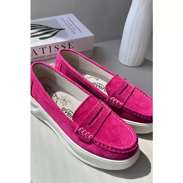  Dámské mokasíny EVENTO FILIDIA FUCHSIA 