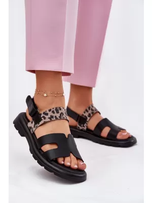 Dámské sandály VINCEZA 66780 BLACK