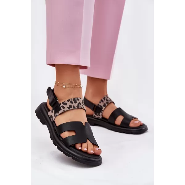  Dámské sandály VINCEZA 66780 BLACK 