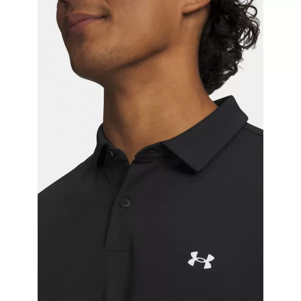  Pánské triko UNDER ARMOUR T2G PIQUE POLO 6012303-001 ČERNÁ 
