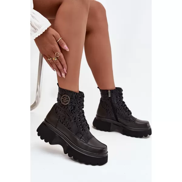  Dámské boty ARTIKER 57C2273 BLACK 