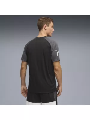 Pánské funkční triko PUMA INDIVIDUALLIGA GRAPH JERSEY 660578_03 PUMA BLACK/PUMA WHITE