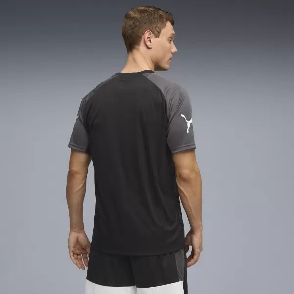  Pánské funkční triko PUMA INDIVIDUALLIGA GRAPH JERSEY 660578_03 PUMA BLACK/PUMA WHITE 