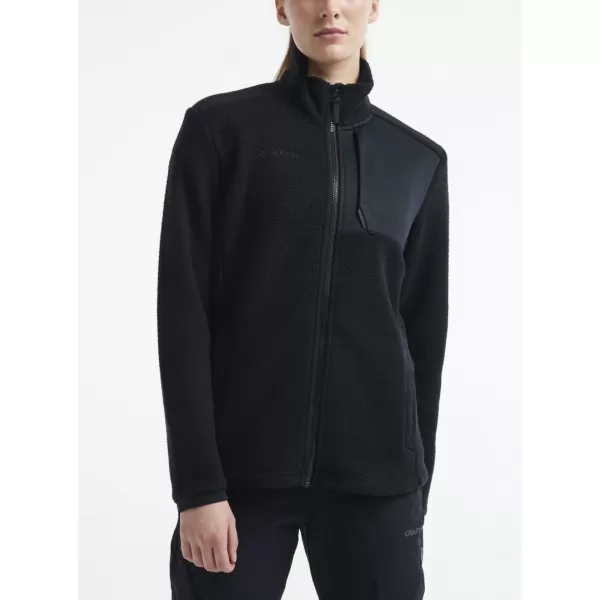 Dámská fleecová mikina Sherpa CRAFT Corp. ADV Pile Fleece Jacket W ČERNÁ 