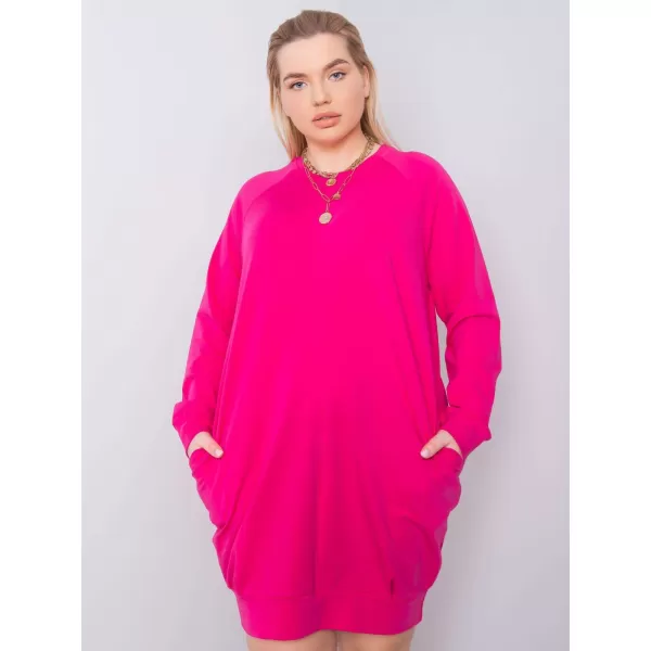  Dámské šaty BASIC FEEL GOOD RV-SK-6296.99 FUCHSIA 