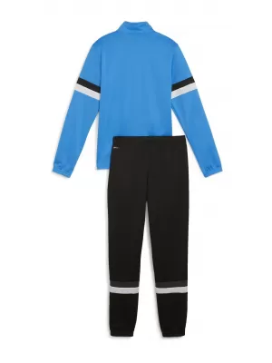 Dětská souprava PUMA TEAMRISE TRACKSUIT JR 658655_02 IGNITE BLUE/PUMA BLACK
