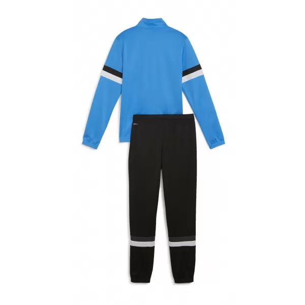  Dětská souprava PUMA TEAMRISE TRACKSUIT JR 658655_02 IGNITE BLUE/PUMA BLACK 