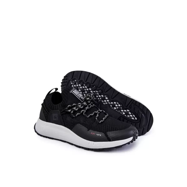  Pánské boty BIG STAR KK174015 BLACK 