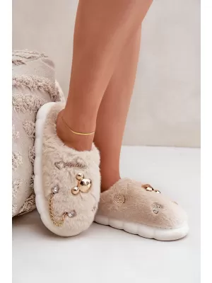 Dámské pantofle BOTO IVELFEDI 35010 BEIGE