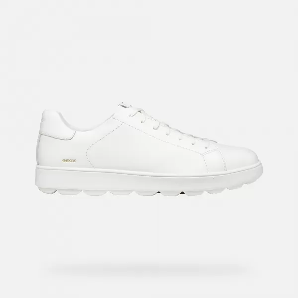  Pánské tenisky GEOX SPHERICA ECUB-1 B G014538 BÍLÁ 