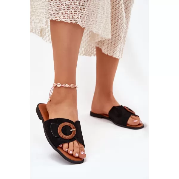  Dámské pantofle BOTO LANONI 37772 BLACK 