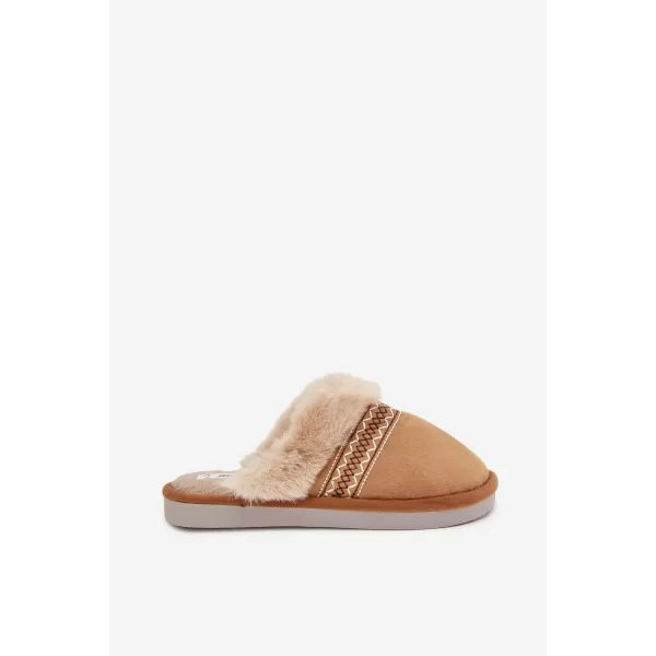  Dámské pantofle BOTO DEVIANNE 40782 BROWN 