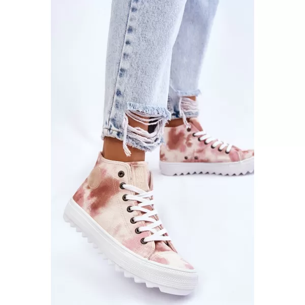  Dámské tenisky BIG STAR LL274048 BEIGE/NUDE 
