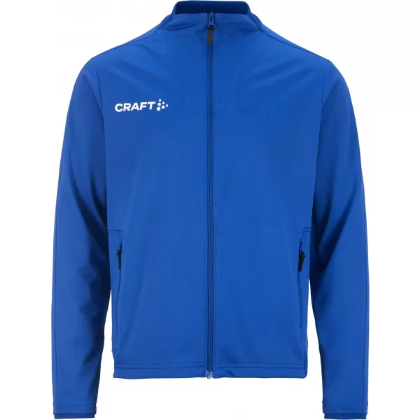  Dětská tréninková bunda CRAFT TW Evolve 2.0 Full Zip Jacket Jr KLUBOVÁ KOBALTOVÁ 