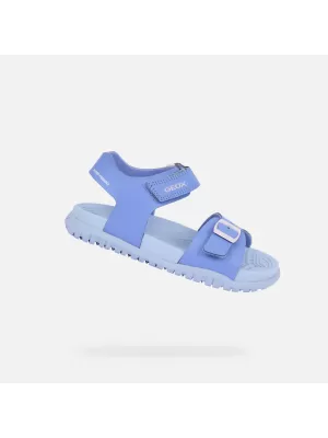 Dívčí sandály GEOX FUSBETTO J35HQA000BCC8039 FIALOVÁ