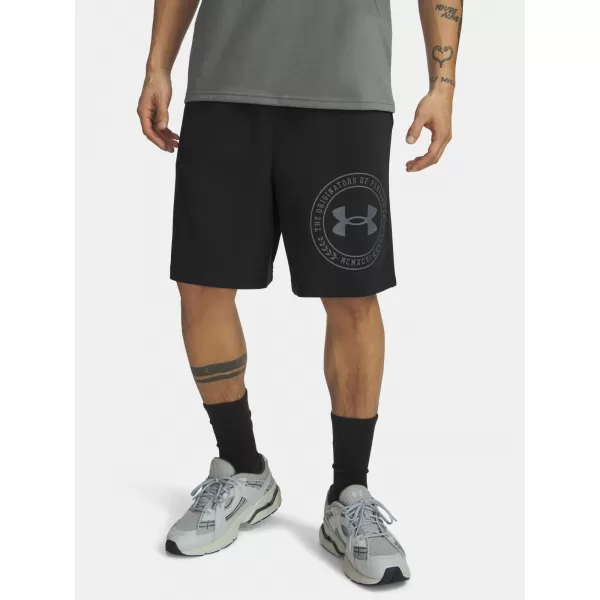  Pánské kraťasy UNDER ARMOUR RIVAL LW GRAPHIC SHORTS 6014689-001 ČERNÁ 