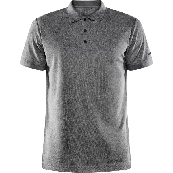  Pánské sportovní polo CRAFT Corp. CORE Unify Polo Shirt M TMAVĚ ŠEDÝ MELÍR 