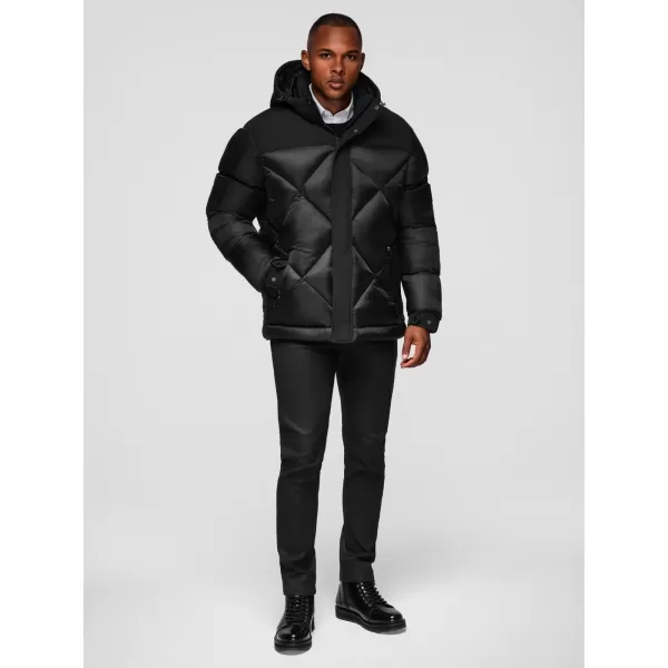  Pánská bunda OMBRE OM-JAHP-0237 BLACK 