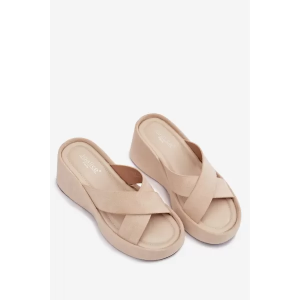  Dámské pantofle BOTO CALORINE 41357 BEIGE 