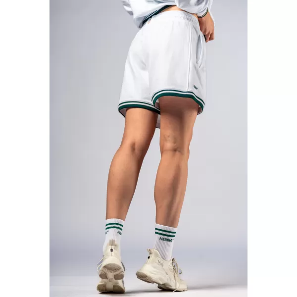  NEBBIA Lounge šortky CLUB DOR 643 WHITE 