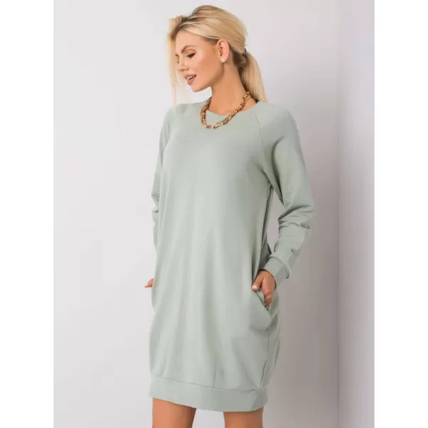  Dámské šaty BASIC FEEL GOOD RV-TU-5184.93P PISTACHIO 