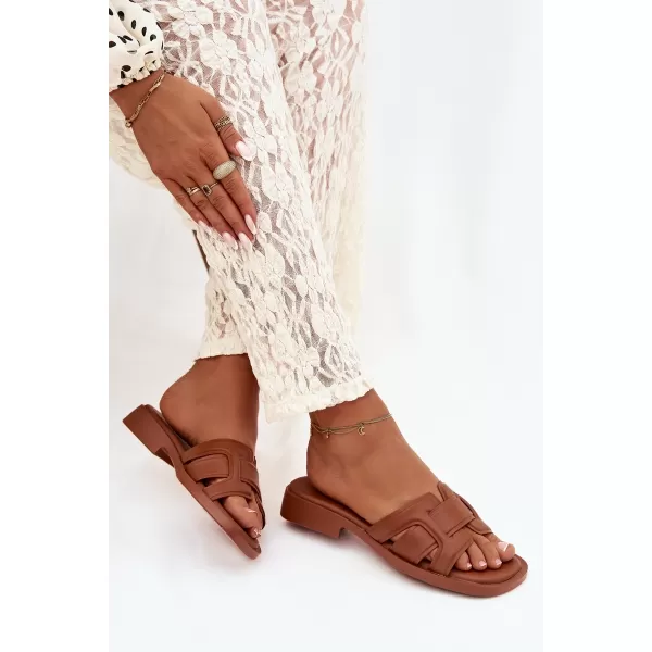  Dámské pantofle BOTO LORANIA 41242 CAMEL 