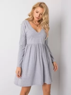 Dámské šaty RUE PARIS RV-SK-6008.19X GRAY