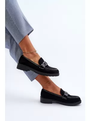 Dámské mokasíny S.BARSKI HY350A BLACK