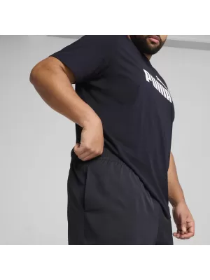 Pánské kraťasy PUMA ESS WOVEN SHORTS 682602_16 NEW NAVY