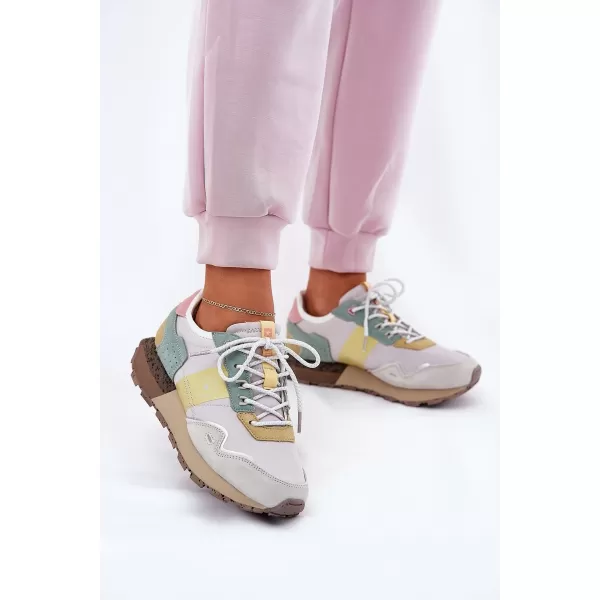  Dámské boty BIG STAR RR274244 YELLOW/GREY 