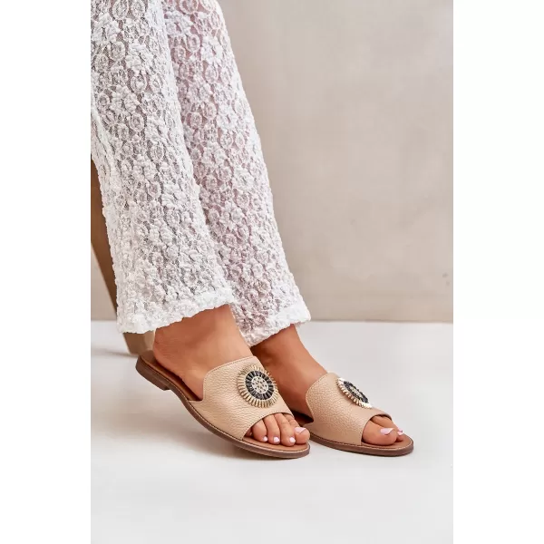  Dámské pantofle BOTO O 35304 BROWN 