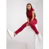 Dámské tepláky BASIC FEEL GOOD RV-DR-3589.06X BURGUNDY