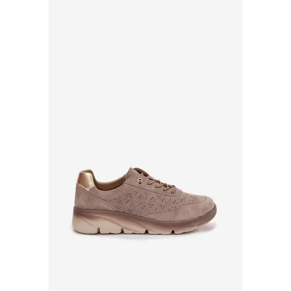  Dámské tenisky SERGIO LEONE SP-002 BROWN 